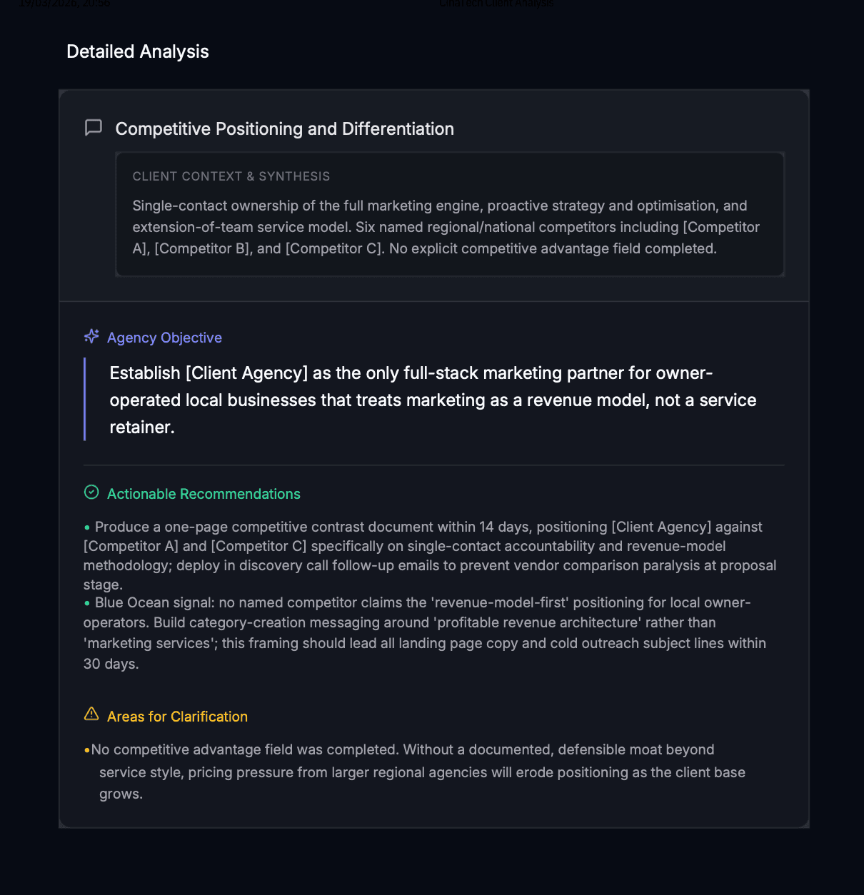 Detailed Analysis section